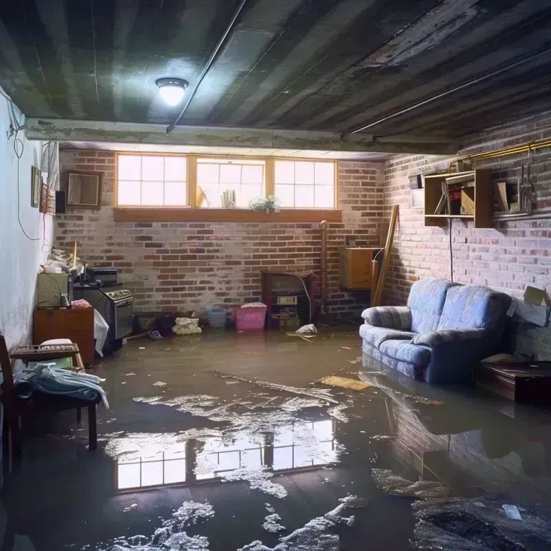 Flooded Basement Cleanup in North Vernon, IN